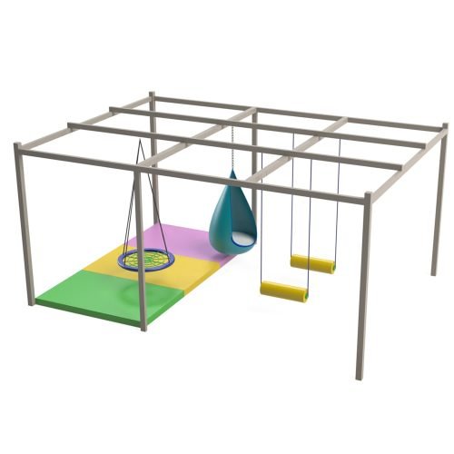 freestanding sensory cube