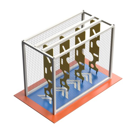sensory climbing ninja course