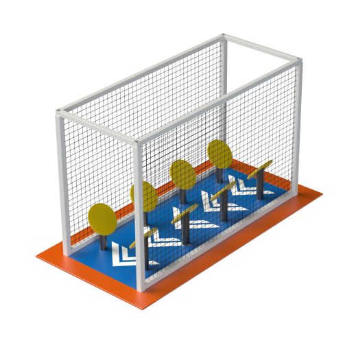 Sensory ninja frame for active play and therapy