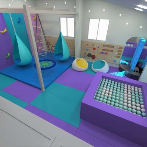 Therapy room supplier for sensory and therapy equipment